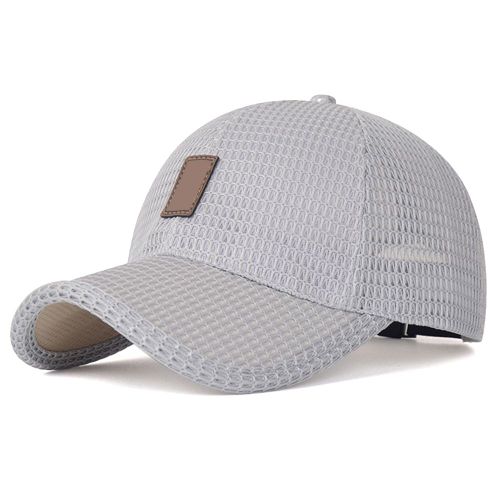 Casquette De Baseball En Maille Pour Hommes Et Femmes, Chapeau De Sport, Visière D'extérieur, Protection Solaire, Hip Hop, Unisexe