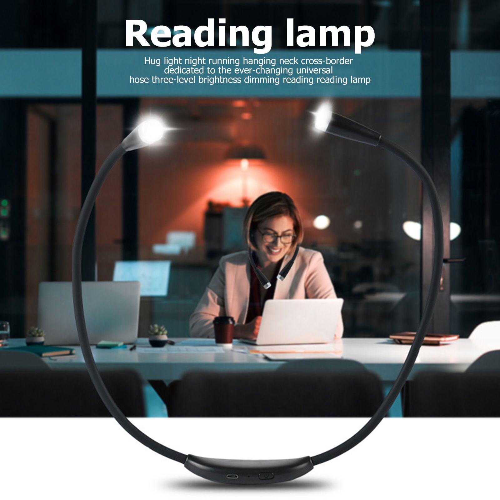 Veilleuse Led  3 Niveaux, Bras Flexible, Lampe De Bureau, T... - 4