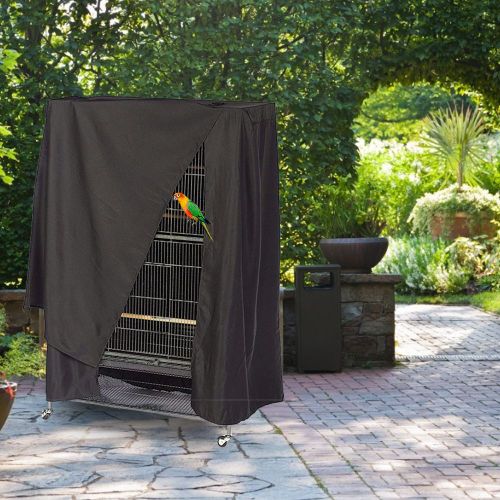 Pare-Soleil Lavable, Couverture De Cage À Oiseaux, Aide Au Sommeil, Perroquet, Volière, Couvercle De Protection Universel Anti-Poussière, Respirant, Fournitures Pour Oiseaux