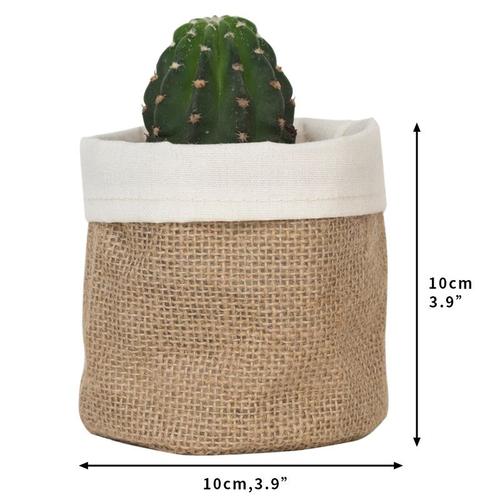 Pot de fleurs en papier Kraft, manteaux, sac créatif de bureau pour plantes, sac de rangement pour cosmétiques, accessoires de décoration pour la maison, porte-crayon