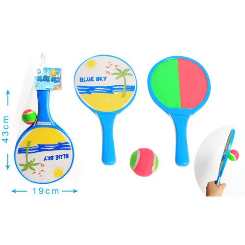 Jouets D Été Sport Filet + Raquettes Scratch