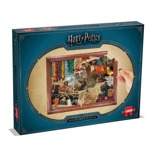 Winning Moves Puzzle Harry Potter - 1000 Pièces Poudlard