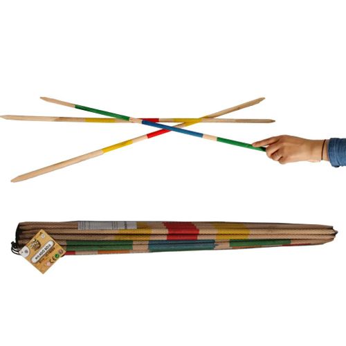 Jeux De Societe Sac / Mikado Bois 80 Cm - 25 Pcs -