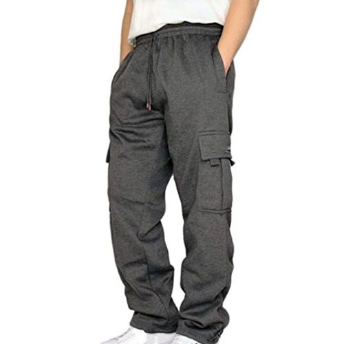Pantalon De Survêtement Cargo Pour Hommes, Avec Poches, Décontracté, Ample, Pour Printemps Et Été, Respirant, Pour Course, Marche, Nouvelle Collection