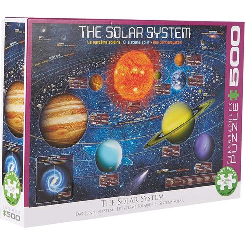 Eurographics Xxl Teile - The Solar System Illustrated -  Puzzle 500 Teile