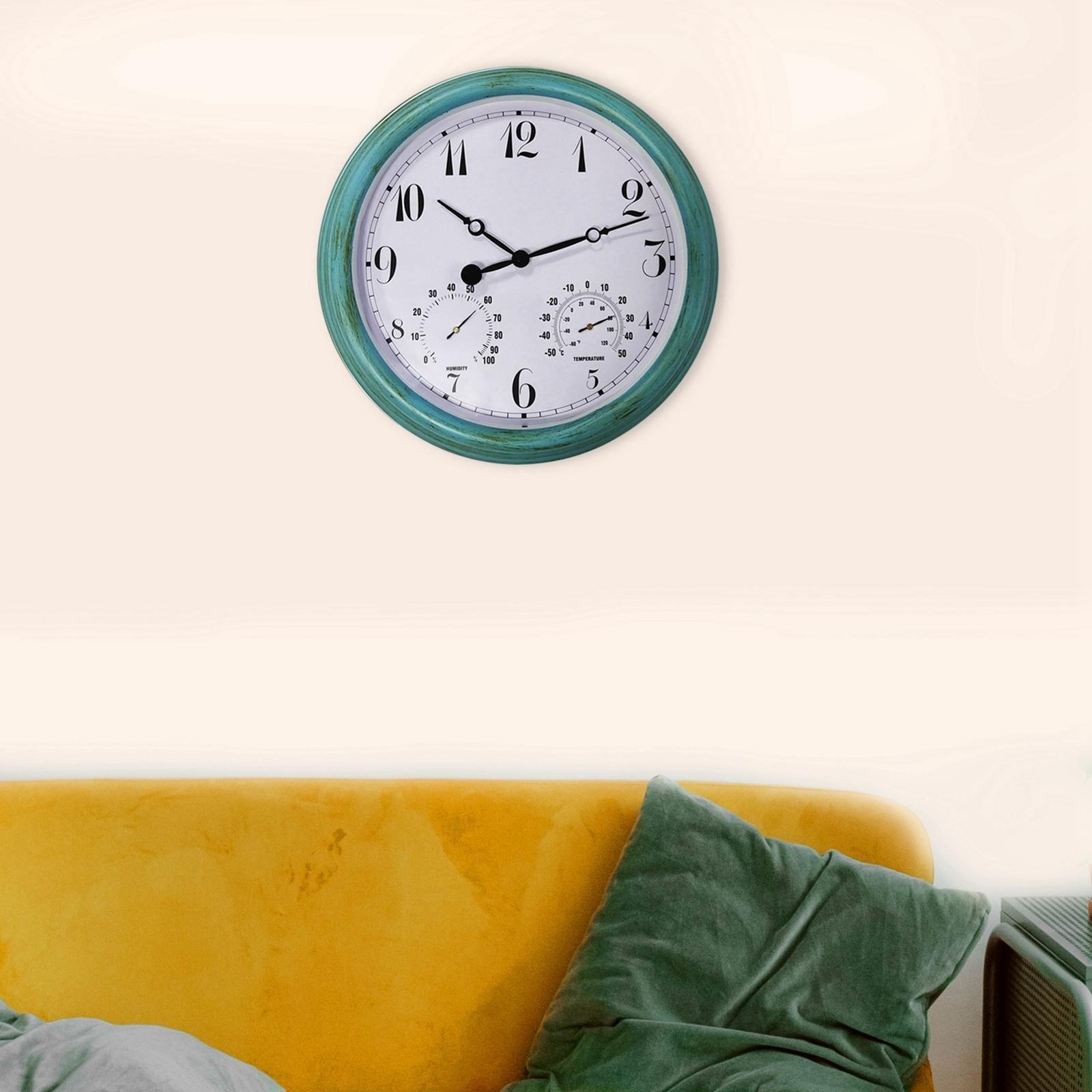 Vente en gros Horloge Murale Extérieure Et Thermomètre de produits