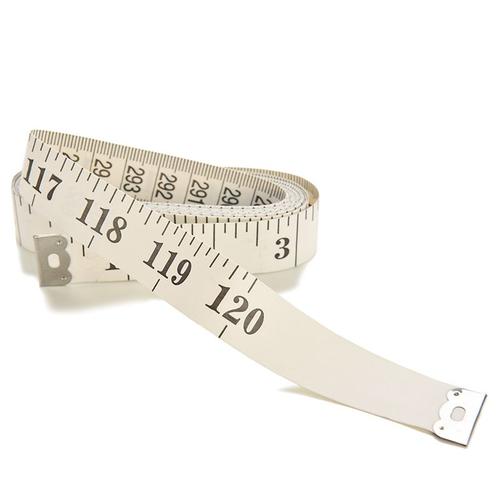 Ruban à mesurer en tissu doux PVC, règle de mesure du corps 3M/120