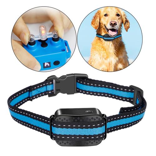 Collier D'entraînement Pour Chien, Collier D'aboiement Électrique Réglable Et Correct