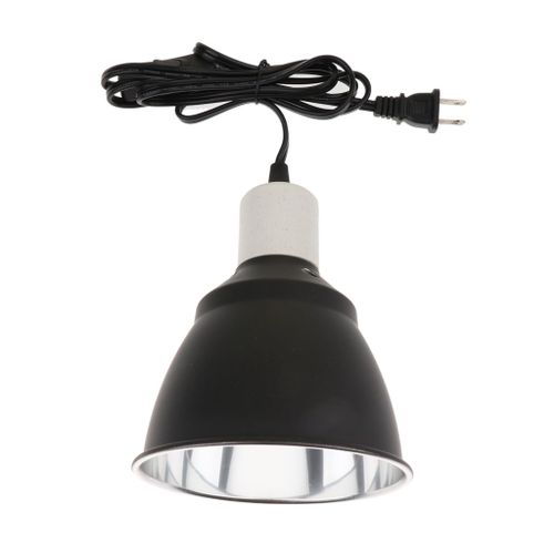 Lampe Chauffante Pour Reptile Uva Uvb, Prise Us, Support De Lampe En Forme De Dôme Avec Interrupteur Marche/Arrêt, Pour Terrarium