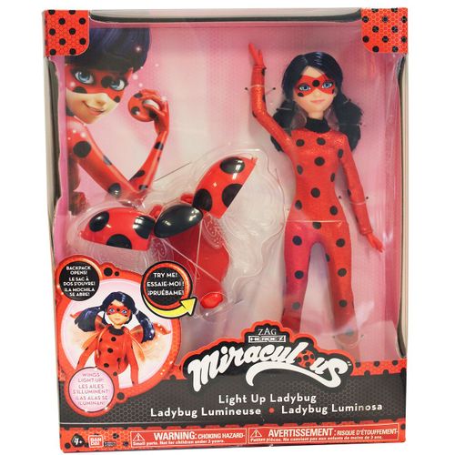 Miraculous Poupée Lumineuse 26 Cm