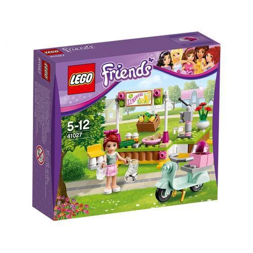 LEGO® Friends 41733 La Boutique Mobile de Bubble Tea, Jouet Enfants 6 Ans,  Scooter, Mini-Poupées blanc - Lego