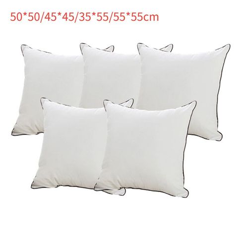 Coussin De Noyau Standard, 1 Pièce, Remplissage Intérieur, Coussin De Siège Doux, Décoration Intérieure De Voiture Et De Maison, Blanc 50x50/45x45/35x55cm