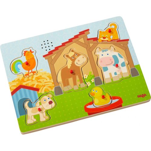 Haba Puzzle Musical A La Ferme