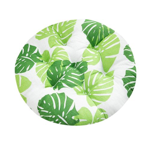 Coussin De Siège Rond De 40cm, Coussin De Chaise Imprimé Épais En Coton Et Lin Doux, Coussins De Sol Pour Canapé, Textile De Décoration Pour La Maison