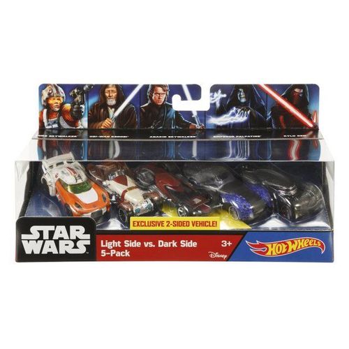 Hot Wheels Star Wars - Pack De 5 Véhicules