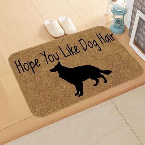 Paillasson Absorbant Antidérapant Avec Texte Dessiné À La Main, Tapis De Bain D'eau, Salle De Bains, Cuisine, Chambre À Coucher, Porte De Sol, Entrée, Décoration De La Maison, 40x60cm