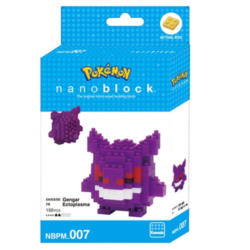 Nanoblock Pokemon Gengar Ectoplasma. Mini Series Nanoblock