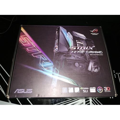 Carte mère Asus strix z270F gaming socket LGA 1151 h4 z270 z170 b150 b250