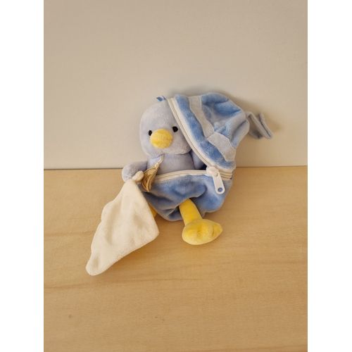 Doudou Poussin Bleu Et Son Oeuf Babynat' Baby Nat'