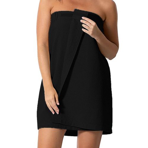 Chapeau Absorbant L'eau Pour Femmes, Serviette De Bain À Séchage Rapide, Enveloppe Corporelle Avec Fermeture Réglable