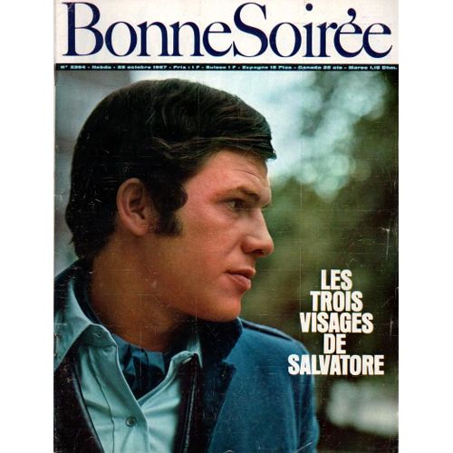 Bonne Soiree 2384 1967 Salvatore Adamo/France Gall Pub Radio Andore