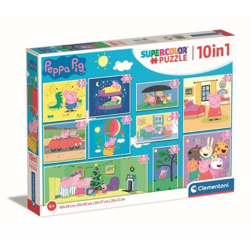 Puzzle Enfant Puzzle 10 En 1 - Peppa Pig