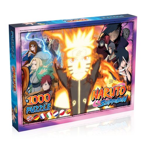 Winning Moves Puzzle 1000 Pièces Naruto Shippuden