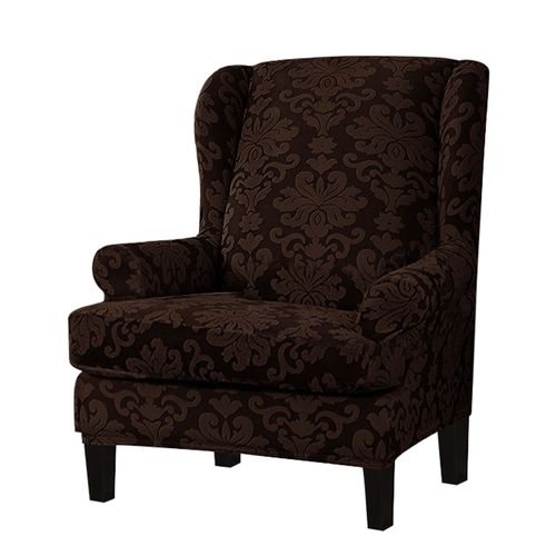 Housses De Chaise À Oreilles Réglables, Couvre-Fauteuil À Dossier, Très Extensible, Pour Salon, Salle À Manger, Facile À Couvrir, Avec Des Ailes Extensibles