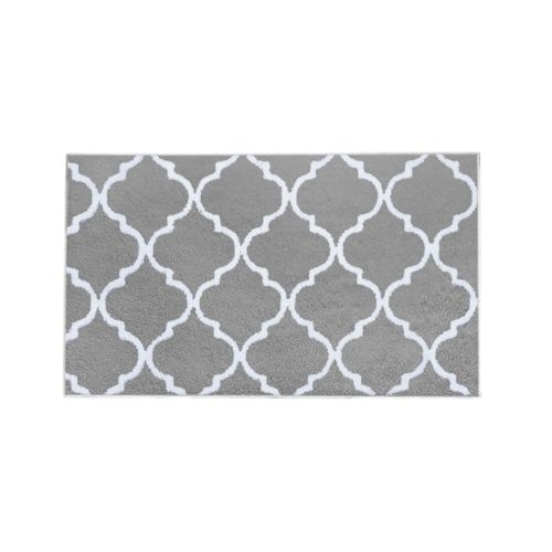 Tapis De Porte D'entrée Géométrique, 60x40cm, Antidérapant, Pour Salon, Salle De Bain, Cuisine, Velours, Bienvenue
