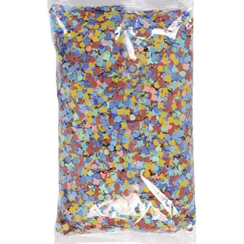 RUBIE'S Sac de 1kg de confettis multicolore