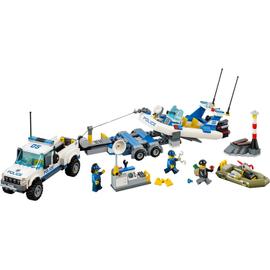 LEGO City L intervention du bateau de police 60045 Rakuten