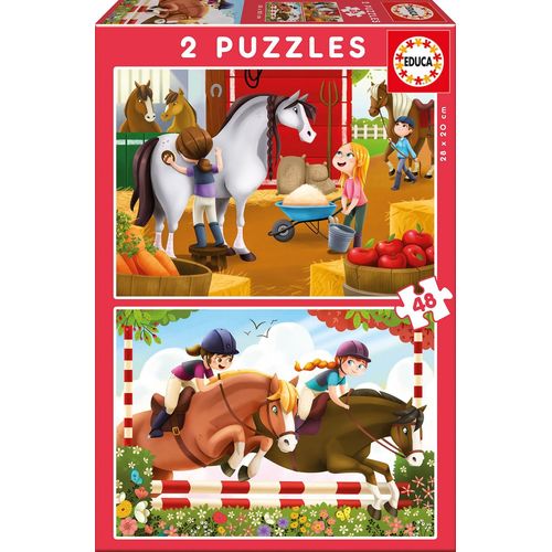 Educa 2x48 Chevaux