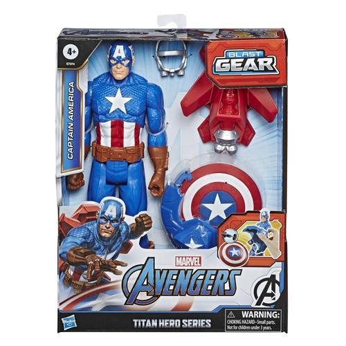 Avengers Movie Marvel Avengers Titan Hero Series Blast Gear - Captain America