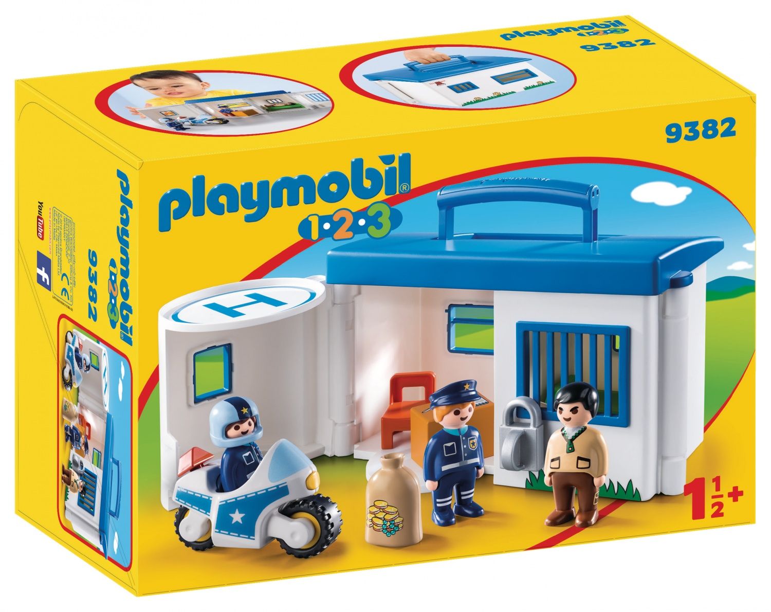 Playmobil 9382 - Commissariat De Police Transportable