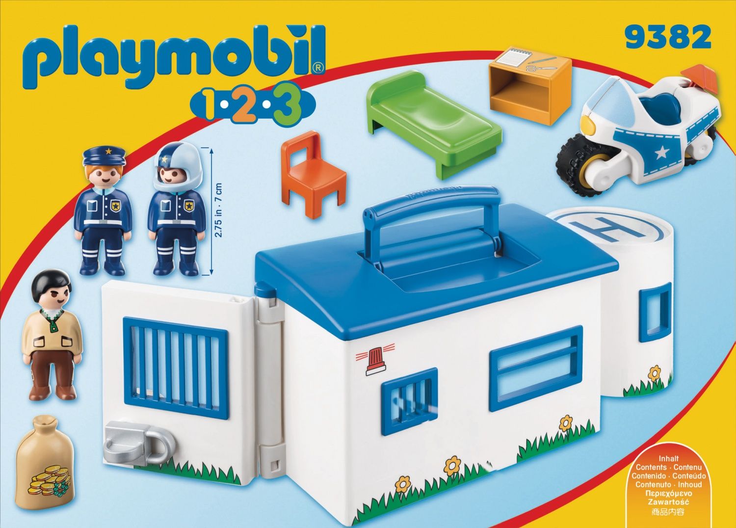 Playmobil 9382 - Commissariat De Police Transportable - 2