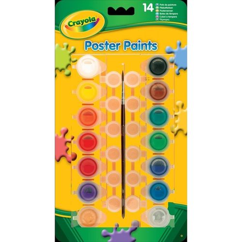 Crayola 14 Pots De Peinture Lavable