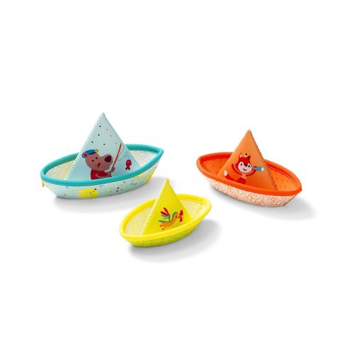 Lilliputiens 3 Petits Bateaux Flottants