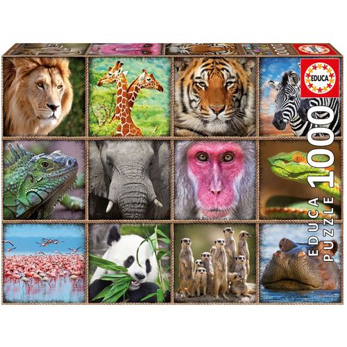 Educa Collages Danimaux Sauvages