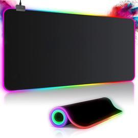 Tapis de Souris Gaming RGB XXL (800 x 300 mm), 14 Effets d