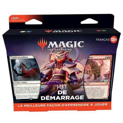 Wizards Of The Coast Kit De Démarrage Magic: The Gathering 2022, 2 Decks Prêts-À-Jouer, 2 Cartes Contenant Un Code De Mtg Arena