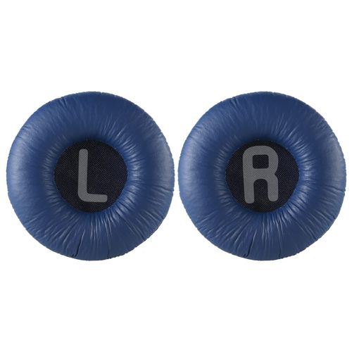 Coussinets d'oreille Coussins en Mousse Compatible avec Casque JBL T450BT T500BT TUNE600BTNC (Bleu)