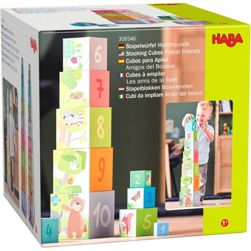 Haba Cubes À Empiler Les Amis De La Forêt