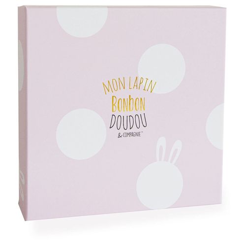 Doudou Et Compagnie Lapin Bonbon - Doudou Rose