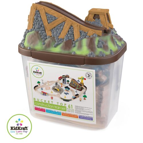 Kidkraft Circuit De Train Construction Bucket Top