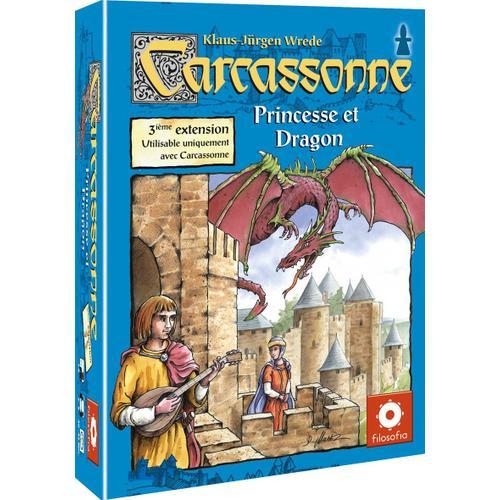 Asmodee Carcassonne - Damoiselle Et Dragon 3ème Extension