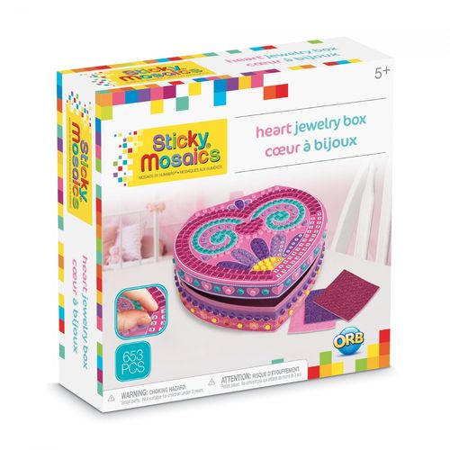 Permanent Fille Bte/Orb Sticky Mosaics Boite Bijoux
