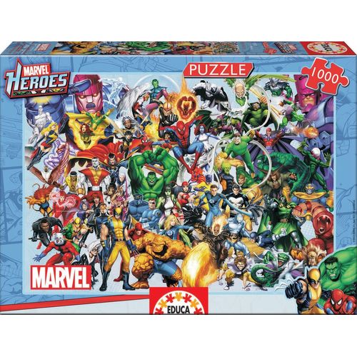 Educa 1000 Les Héros De Marvel