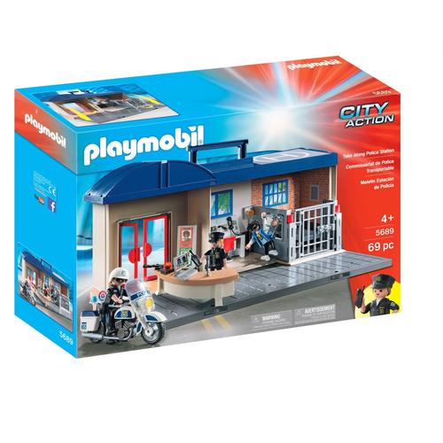Playmobil 5689 - Commissariat De Police Transportable