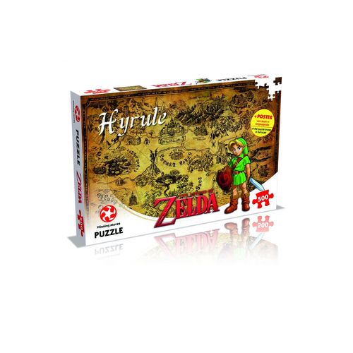 Winning Moves Puzzle Zelda Hyrule 500 Pieces