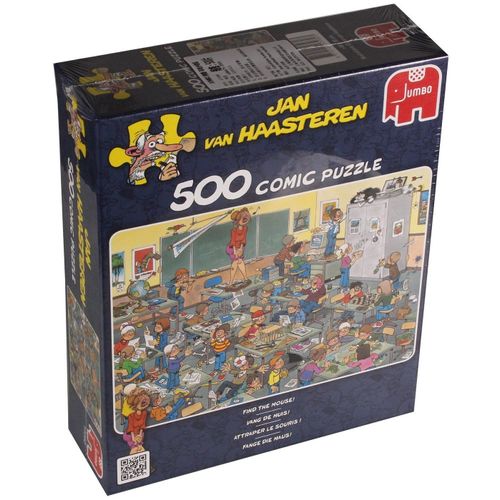 Jumbo Jan Van Haasteren - Puzzle Comic 500 Attrapez La Souris